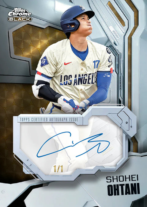 2026 Topps Chrome Black Baseball - Hobby Box