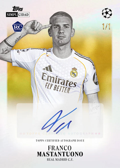 2025-26 Topps UEFA Club Competitions Simplicidad Box