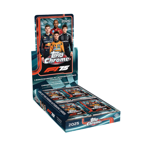 2025 Topps Chrome Formula 1 - Hobby Box