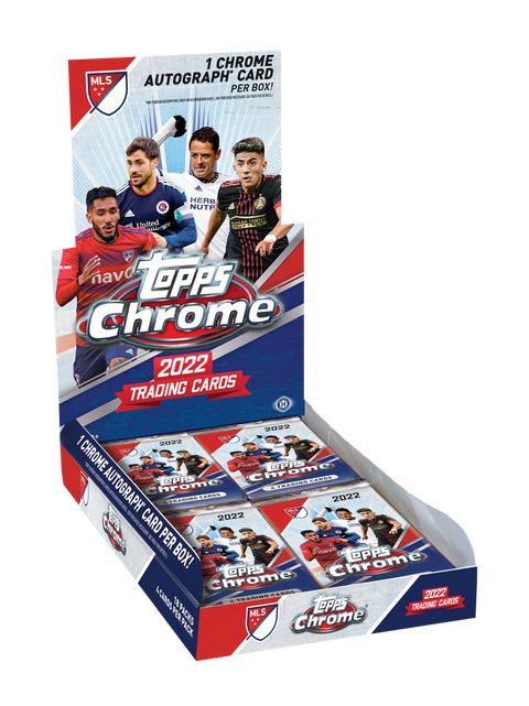 2022 Topps MLS Chrome Hobby Box