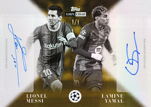 2025-26 Topps UEFA Club Competitions Simplicidad Box