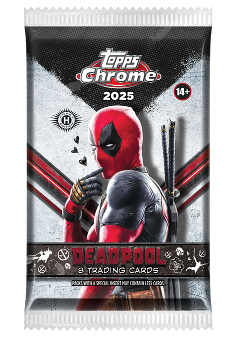 2025 Topps Chrome Deadpool - Hobby Box