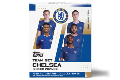 2025-26 Topps Chelsea FC Team Set Box