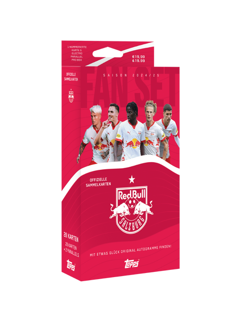 2024-25 Topps FC Red Bull Salzburg Fan Set